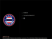 Tablet Screenshot of madethailand.com